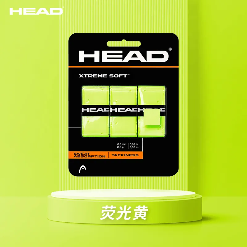 HEAD Badminton Grip Tape PU Polyester Tennis Racket Badminton Racket Thin-4