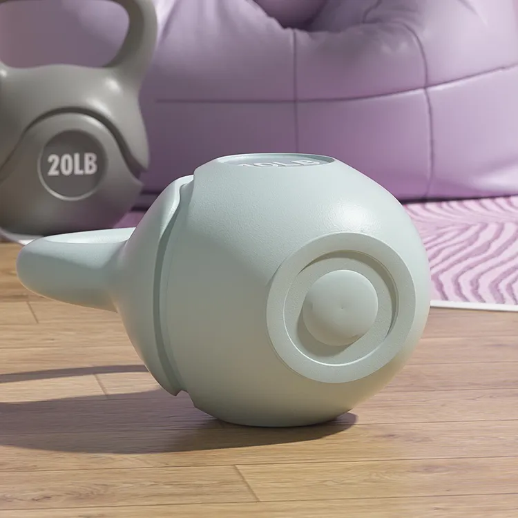 O'Neid Kettlebells PVC Cement Iron Sand Unisex Comprehensive Fitness Exercises-1