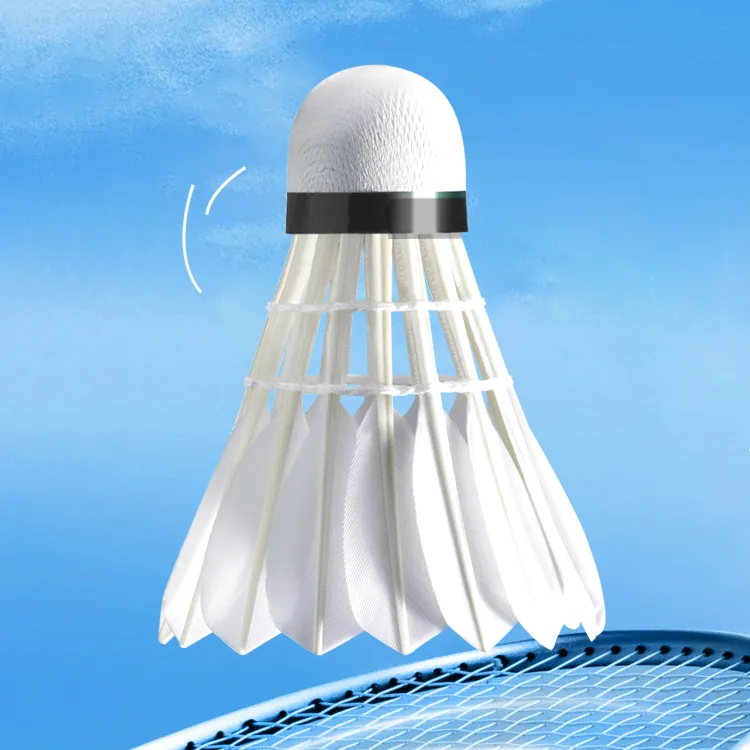 LiNing Duck Feather Shuttlecock 12 Pack Duck Feather Shuttlecocks-3