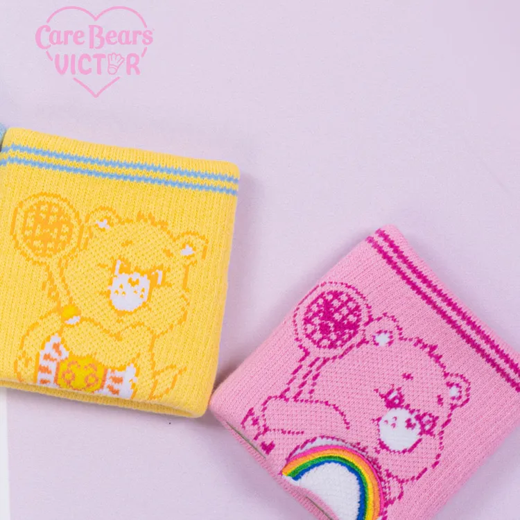 VICTOR x CARE BEARS Wristbands Protective Cotton Elastane Polyester Elastodiene Unisex Basic Protective-2