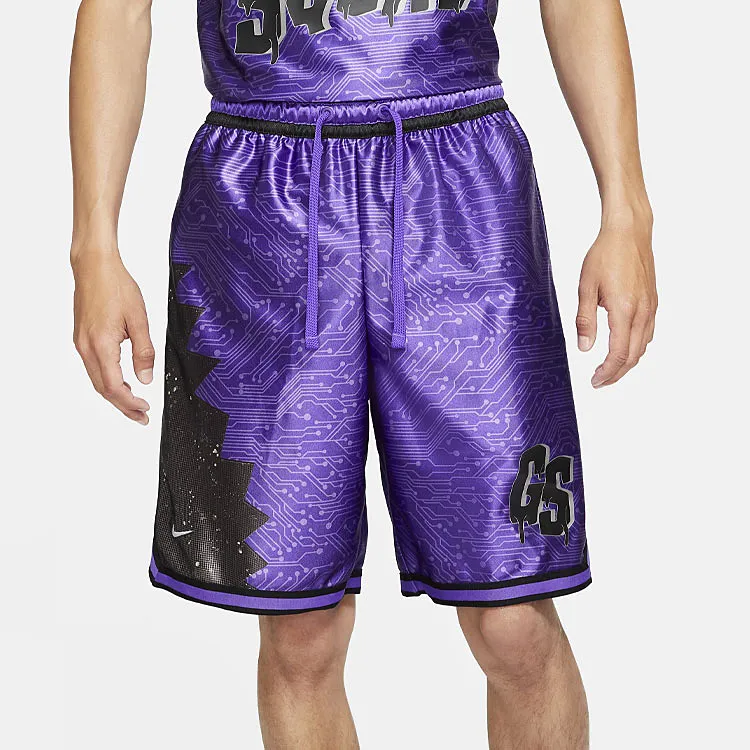 Nike Sports Shorts Men Purple-5