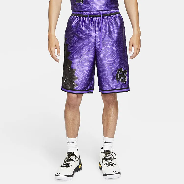 Nike Sports Shorts Men Purple-4