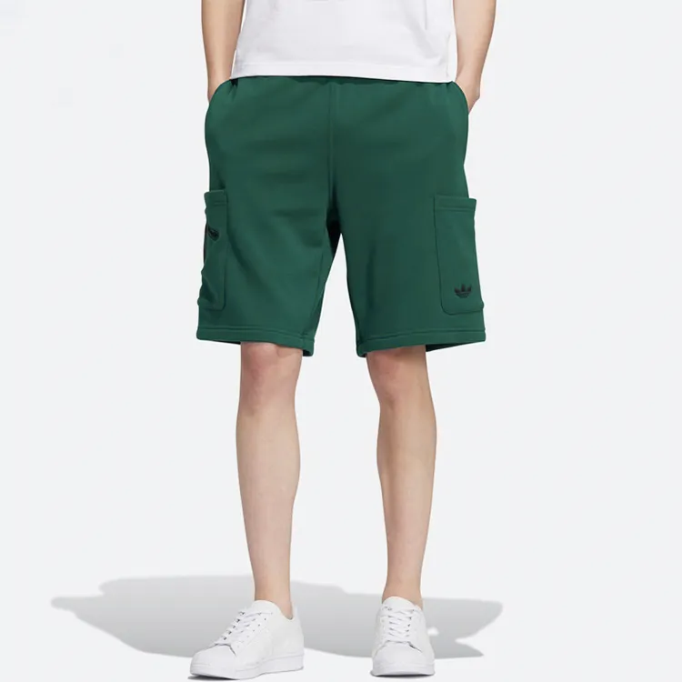 Adidas Originals Casual Shorts Men's Green-2