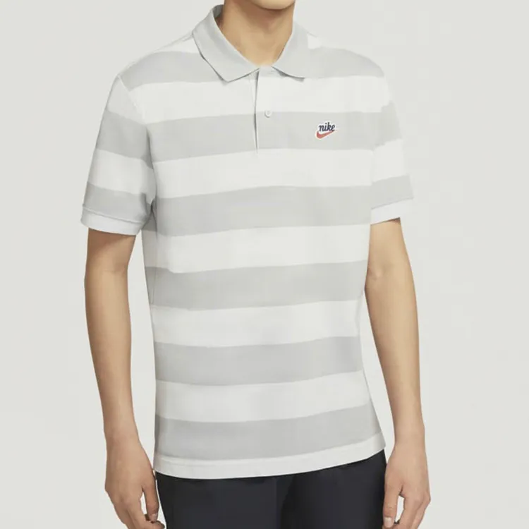 Nike Polo Shirts Men Photon Gray/Light Day Halo Yellow-3