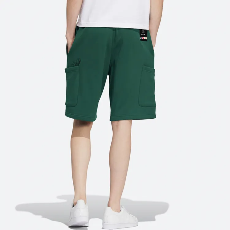 Adidas Originals Casual Shorts Men's Green-4