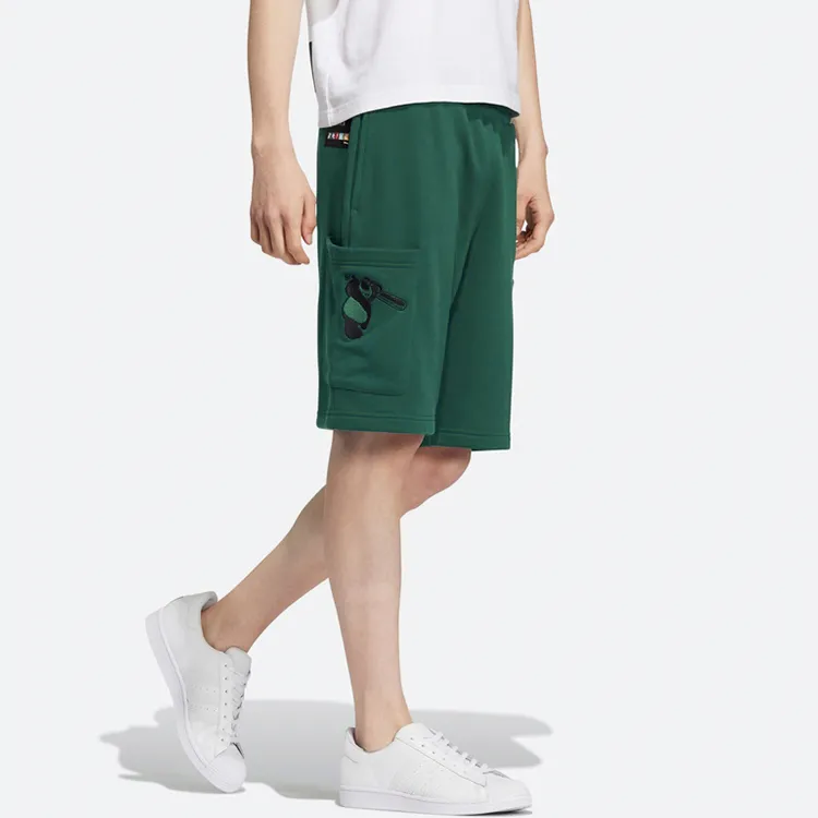 Adidas Originals Casual Shorts Men's Green-3