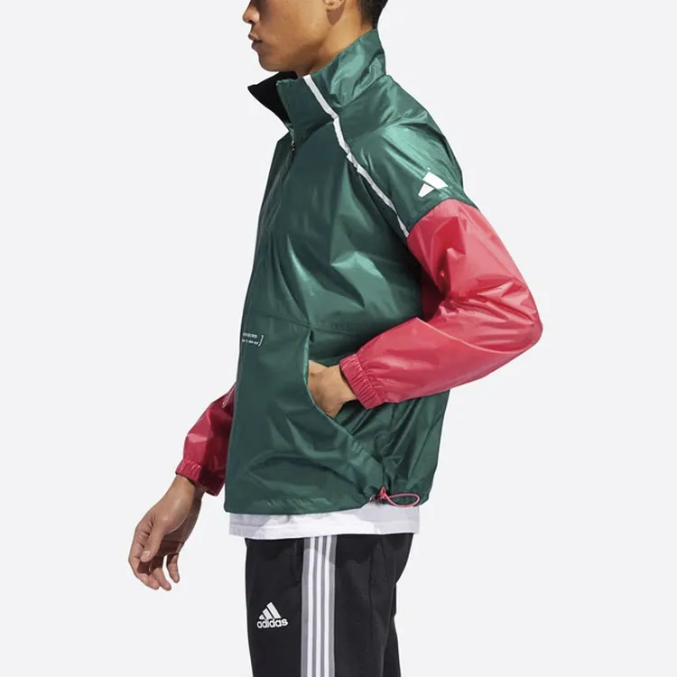 Adidas Transitional Jackets Coats Men's Forest Green-4