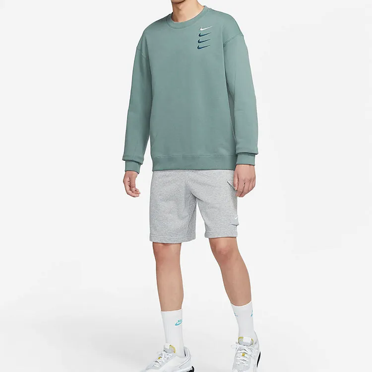 Nike Sweatshirts Men Halberd Leaf Green-2