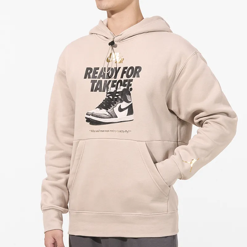 Jordan Sweatshirts Men Light Khaki-3