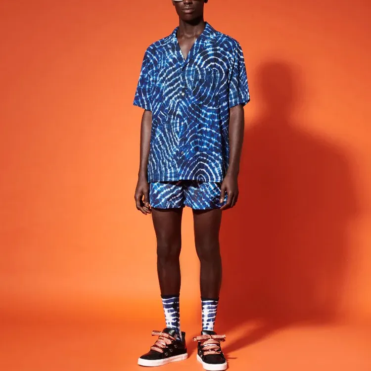 Marcelo Burlon Soundwaves Print Short Sleeved Shirt-2