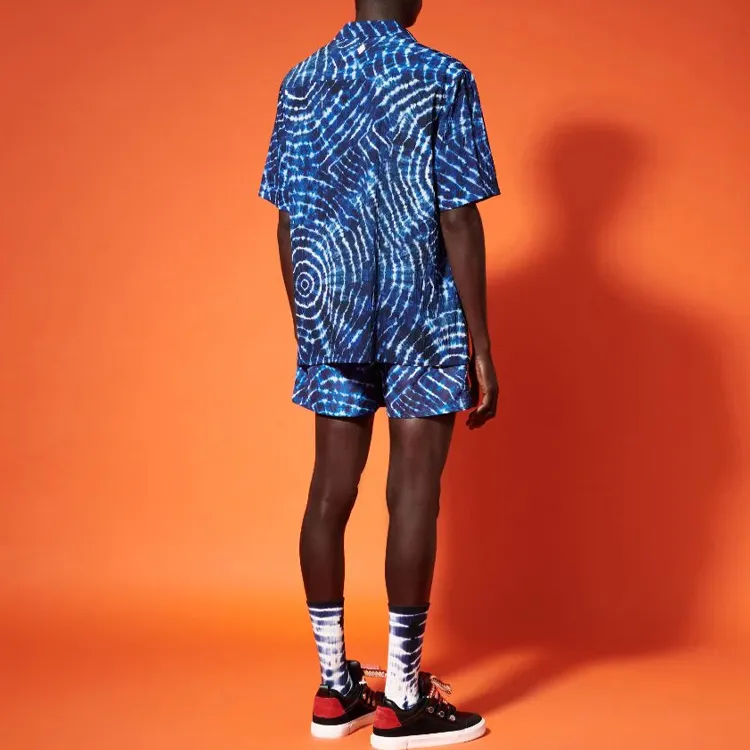 Marcelo Burlon Soundwaves Print Short Sleeved Shirt-3