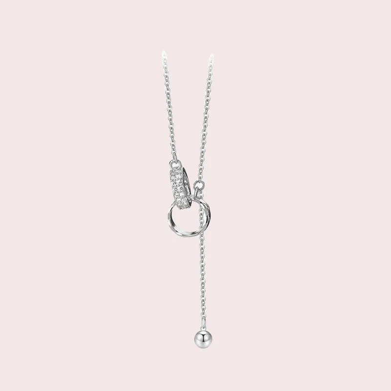 DAWO 999 Fine Silver Necklaces Women's-3