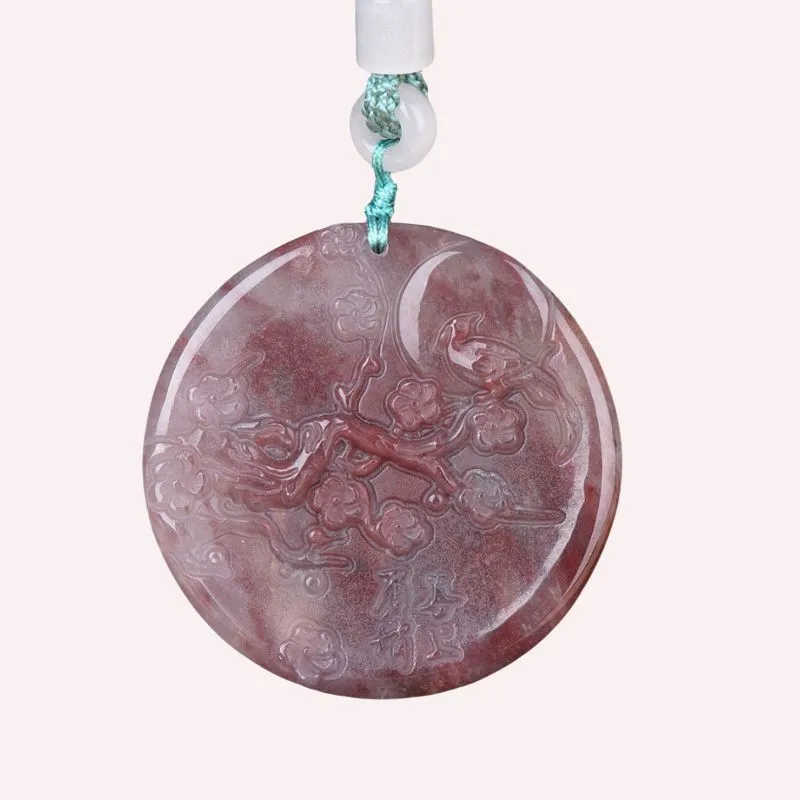 HUWEI Golden Silk Jade Necklaces Unisex-2