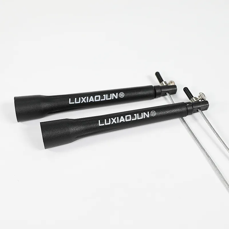 LUXIAOJUN Professional Racing Non Countable Jump Ropes Adults Steel Wire Rope PP Controller 3m-3