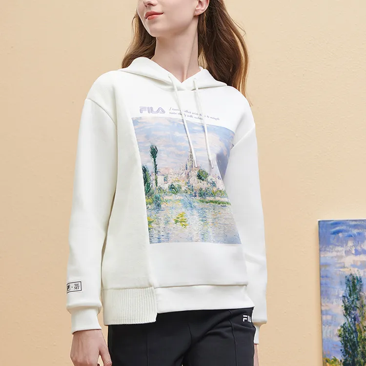 FILA Sweatshirt Women's Porcelain White-2