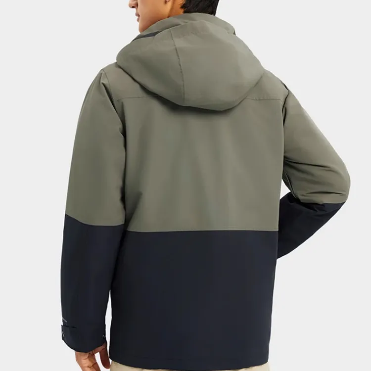 Columbia Transit Water Resistant Windbreaker Jacket Men's Green-3