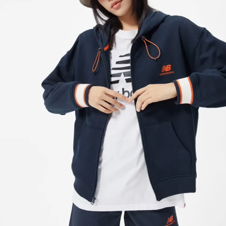 New Balance Sports Casual Jacket Women's Dark Blue-3