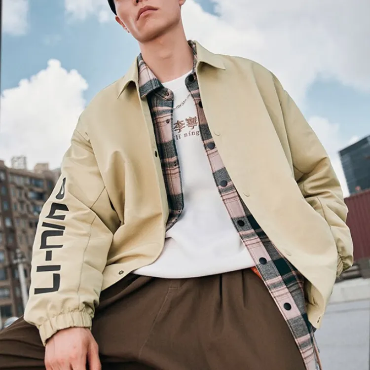 LiNing Jacket Men's Kaka Coffee-3
