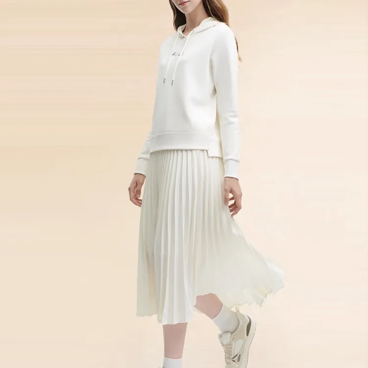 FILA Sweatshirt Women's Porcelain White-4