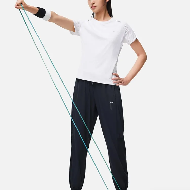 LINING Fitness Series Knitted Sweatpants Women's Black-2