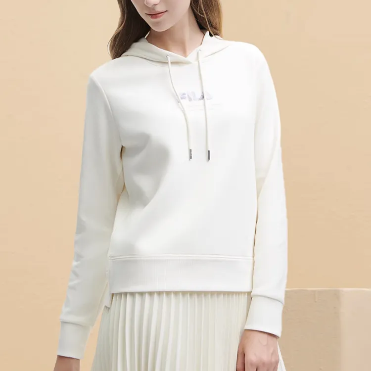 FILA Sweatshirt Women's Porcelain White-3