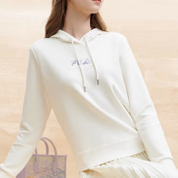 FILA Sweatshirt Women's Porcelain White-2