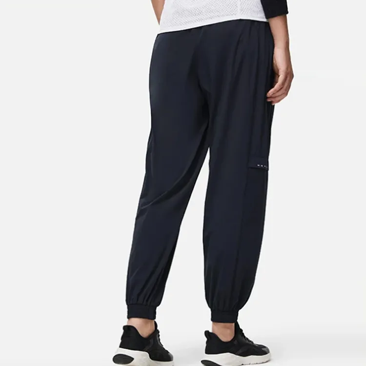 LINING Fitness Series Knitted Sweatpants Women's Black-4