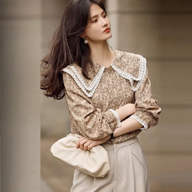 Dme Shirts Women's Light Coffee-4