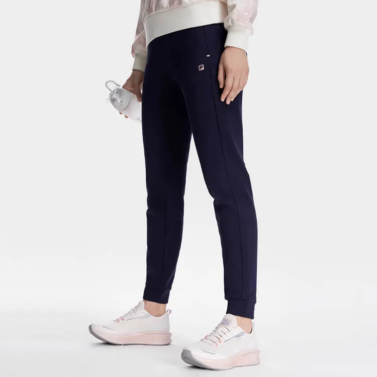 FILA Knitted Sweatpants Women's Royal Blue-3