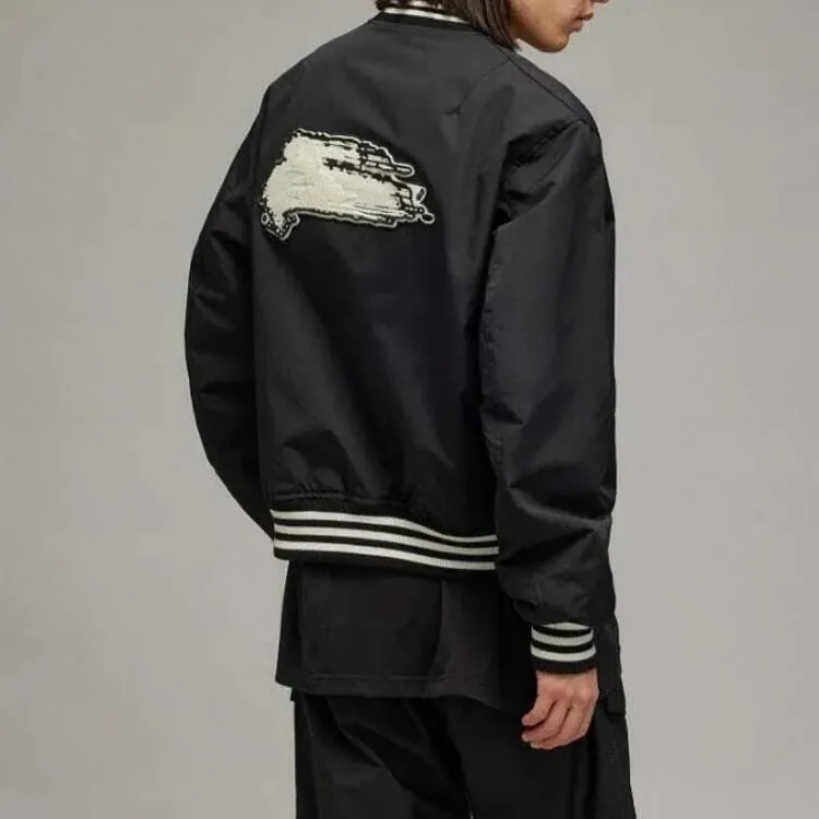 Y-3 Logo-patch Bomber Jacket-4
