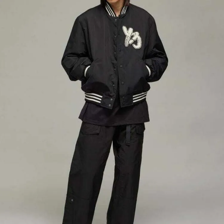 Y-3 Logo-patch Bomber Jacket-6