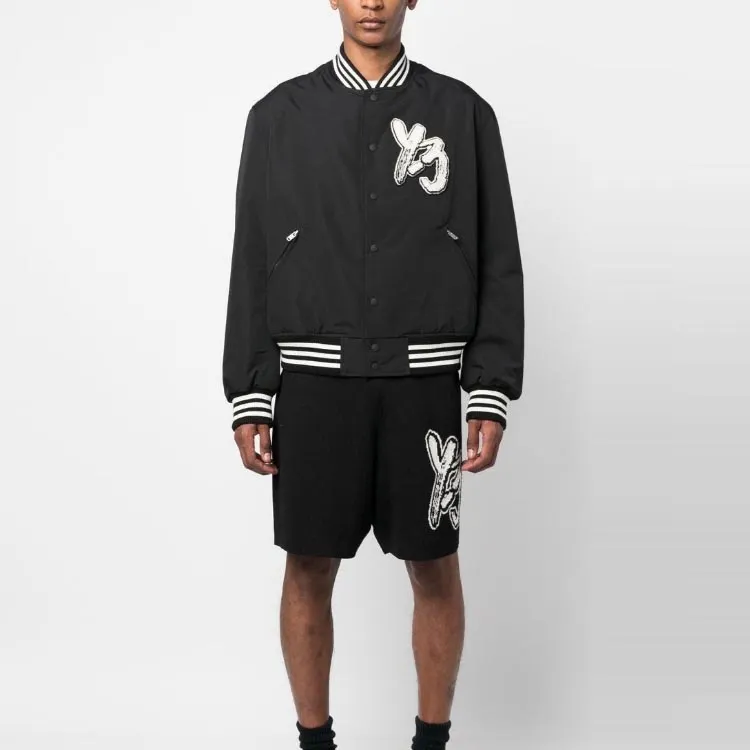 Y-3 Logo-patch Bomber Jacket-7