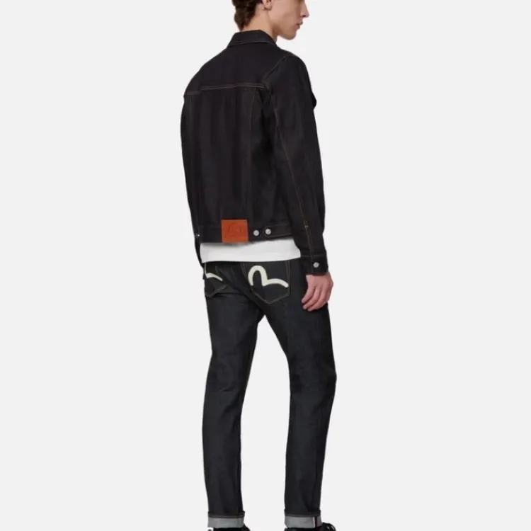 EVISU Denim Jacket Men's Denim Blue-5