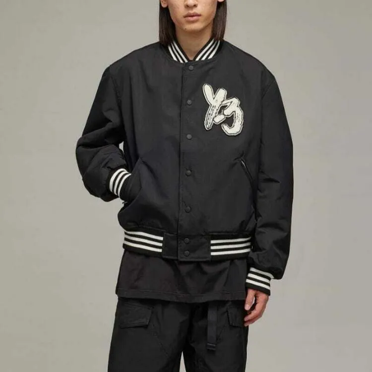 Y-3 Logo-patch Bomber Jacket-3