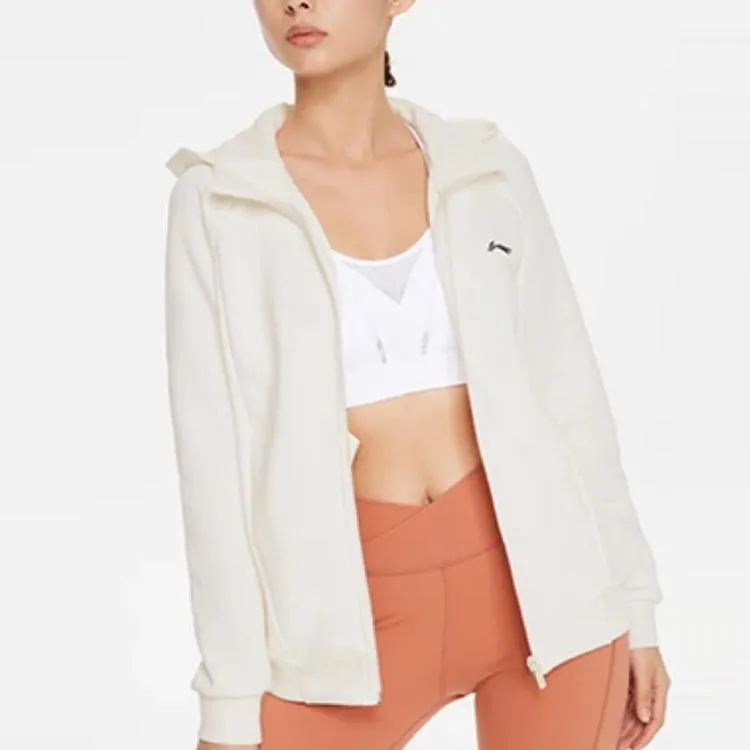 LINING Fitness Series Sweatshirts Women's Ecru-4