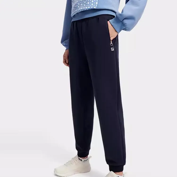 FILA Athletics Knitted Sweatpants Women's Royal Blue-8
