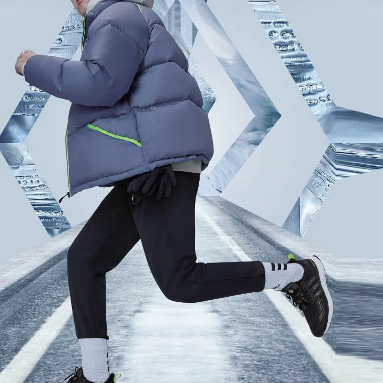 Adidas Down Jackets Men Royal Blue-4
