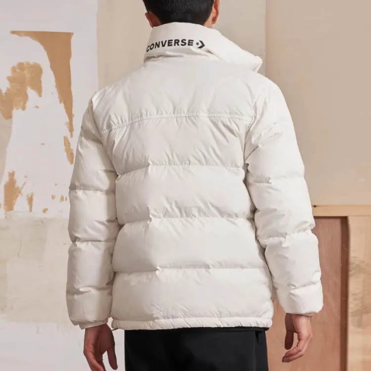 Converse Down Jacket Men's White-3