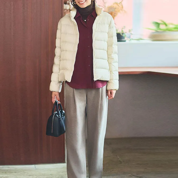 UNIQLO Down Jackets Women's Pearl White-01-2