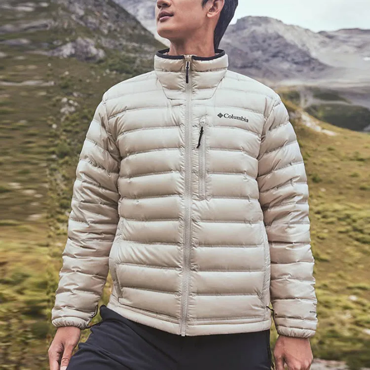Columbia Down Jacket Men's White-7