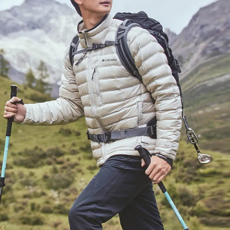 Columbia Down Jacket Men's White-5