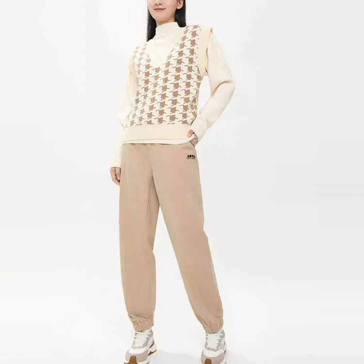 Anta Life Collection Cargo Pants Unisex Planet Brown-6