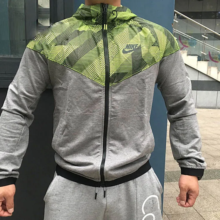 Nike Sweatshirts Men Gray-1