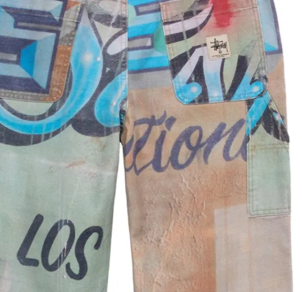 Stussy Alfonso Canvas Work Pant - POIZON