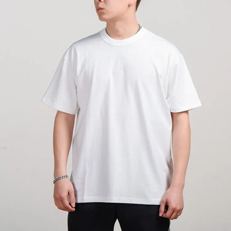 Nike T Shirts Men White-6