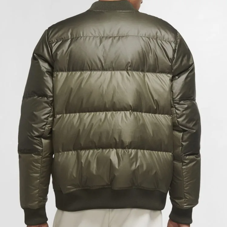 Nike Down Jacket Winter Men's Yellow Green-4
