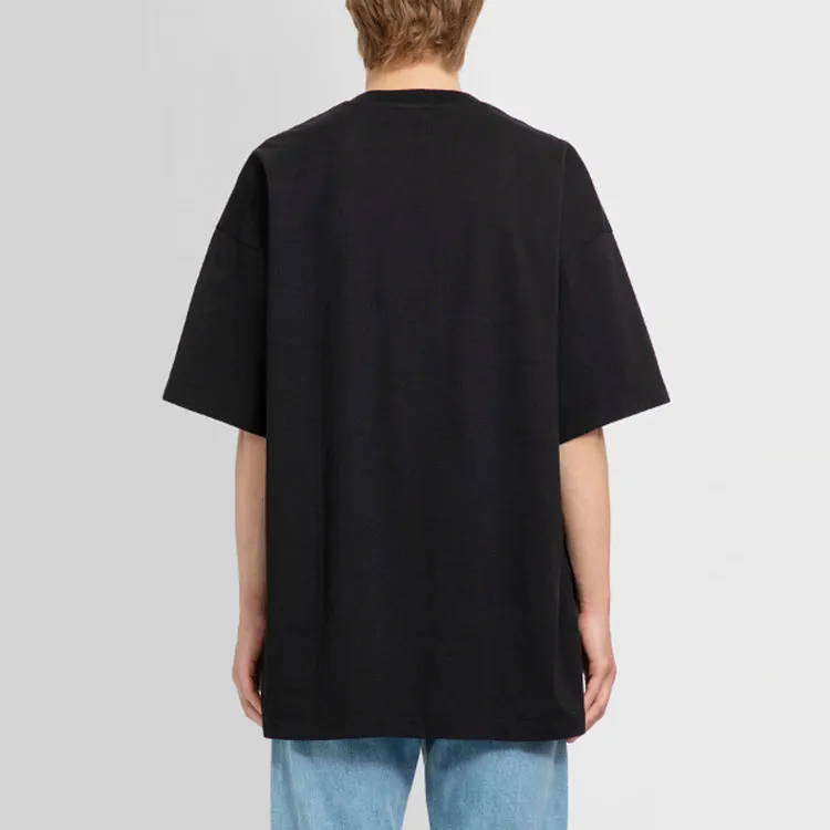 OFF-WHITE Blurred Logo-print Cotton T-shirt-6