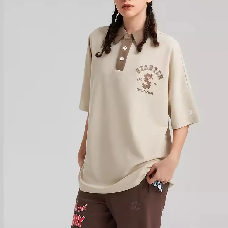 STARTER Polo Shirts Women's Light Brown-2