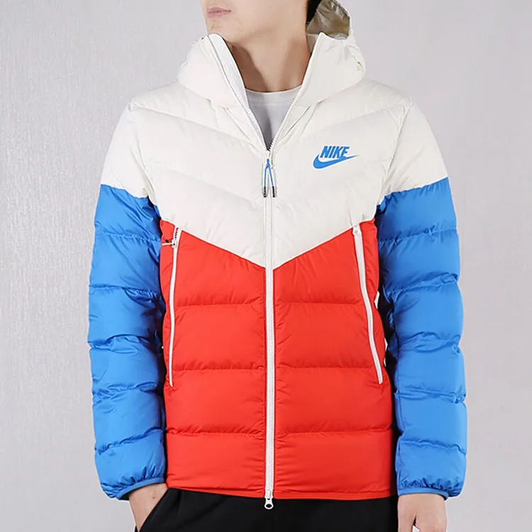 Nike Down Jackets Men Red Blue White Multicolor-10