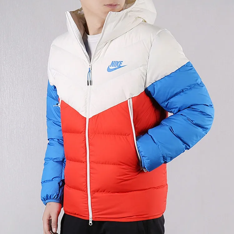 Nike Down Jackets Men Red Blue White Multicolor-6
